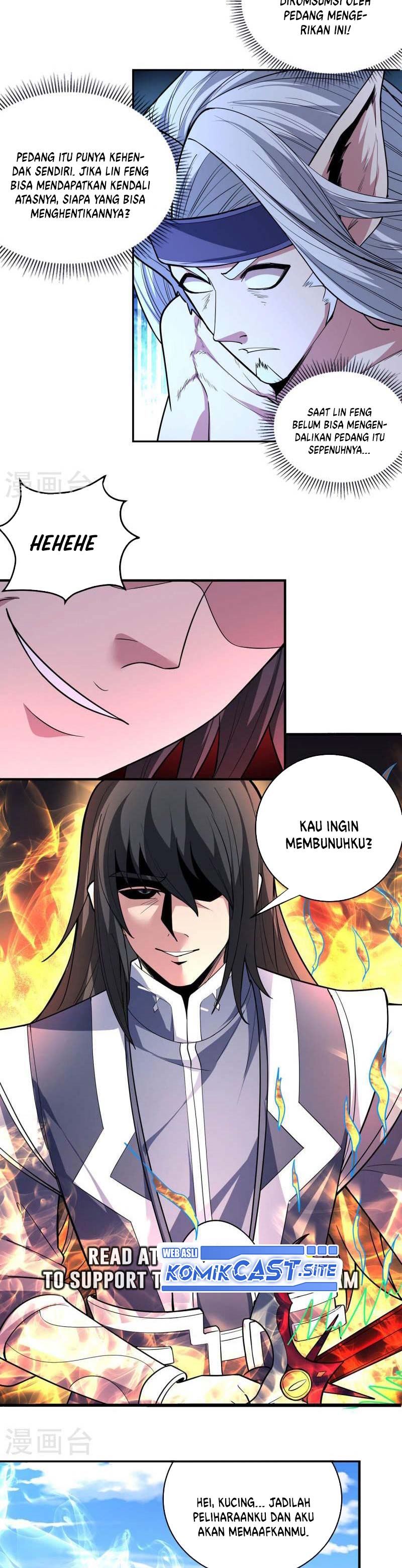 God of Martial Arts Chapter 503 Bahasa Indonesia